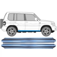 Reparație prag pentru Mitsubishi Pajero Pinin 1998-2007 / Stânga+Dreapta / Set 11363