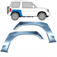 Reparație aripă spate pentru Mitsubishi Pajero Pinin 1998-2007 / Stânga+Dreapta / Set 9204