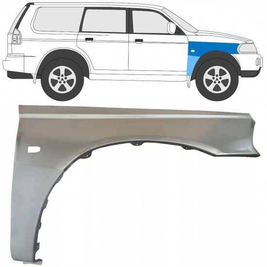 MITSUBISHI PAJERO SPORT 1996-2008 PANOU REPARATIE ARIPA FAȚĂ / DREAPTA