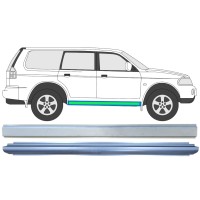 Reparație prag interior + exterior pentru Mitsubishi Pajero Sport 1996-2008 / Stânga = Dreapta (simetric) / Set 14873 Reparație prag interior + exterior pentru Mitsubishi Pajero Sport 1996-2008 / Stânga = Dreapta (simetric) / Set 14873