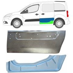 Reparație ușă culisantă interior + exterior Mercedes pentru Citroen Berlingo 2008-2018 / Stânga / Set 17087