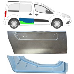 Reparație ușă culisantă interior + exterior Mercedes pentru Citroen Berlingo 2008-2018 / Dreapta 17086