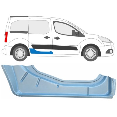 Reparație prag ușă culisantă pentru Peugeot Partner 2008-2018 / Dreapta 17068