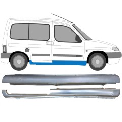 Reparație prag pentru Citroen Berlingo 1996-2008 / Dreapta / Set 14019
