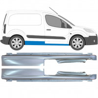 Reparație prag pentru Peugeot Partner C Berlingo 2008- / Stânga+Dreapta / Set 10113