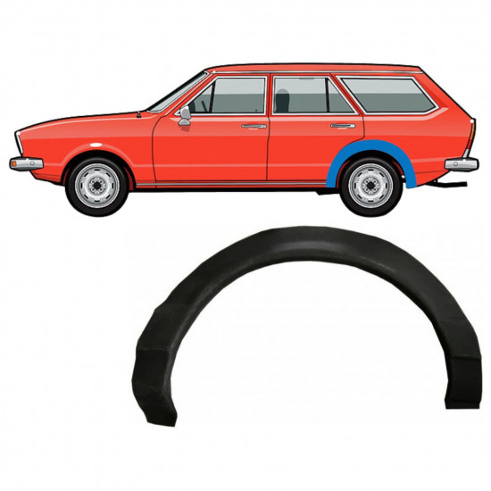 Reparație aripă spate pentru VW Passat B1 1973-1980 / Stânga 10961