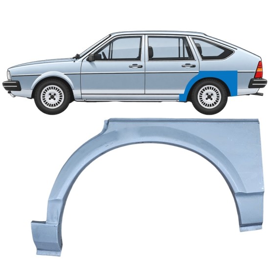 Reparație aripă spate pentru Volkswagen Passat B2 1980-1988 / Stânga / SEDAN / HATCHBACK 8090