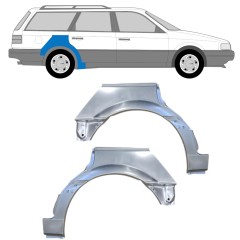 Reparație aripă spate pentru Volkswagen Passat B3 1988-1993 / Stânga+Dreapta / COMBI / Set 14521
