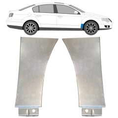 Panou de reparație aripă față pentru Volkswagen Passat B6 2005-2010 / Stânga+Dreapta / Set 14697