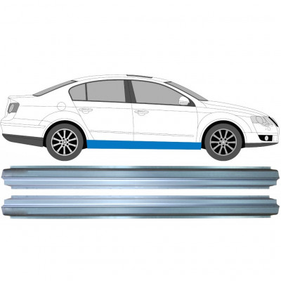 Reparație prag pentru VW Passat B6 2005- / Stânga = Dreapta (simetric) / Set 10386