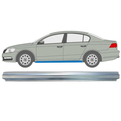 Reparație prag pentru Volkswagen Passat B7 2010-2015 / Stânga 16356