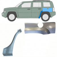 Reparație aripă spate pentru Jeep Patriot 2006- / Stânga / Set 10838