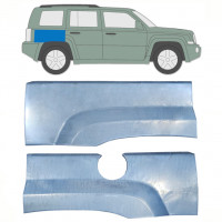 Reparație aripă spate pentru Jeep Patriot 2006- / Stânga+Dreapta / Set 10305