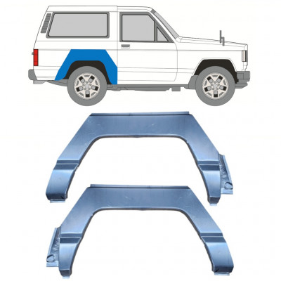 Reparație aripă spate pentru Nissan Patrol 1979-1993 / Stânga+Dreapta / Set 10412