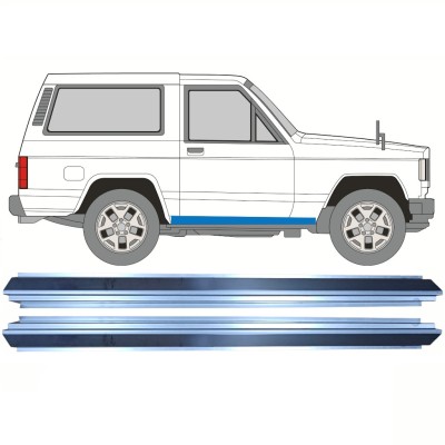 Reparație prag pentru Nissan Patrol K160 1979-1990 / Stânga+Dreapta / Set 16291