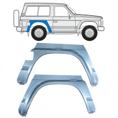 Reparație aripă spate pentru Nissan Patrol Y60 GY60 1990-1997 / Stânga+Dreapta / Set 11530