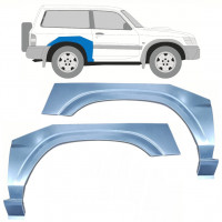 Reparație aripă spate pentru Nissan Patrol 1997-2009 / Stânga+Dreapta / Set 10220