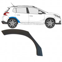 Bandou lateral aripă spate pentru Peugeot 2008 2013-2019 / Dreapta 8096