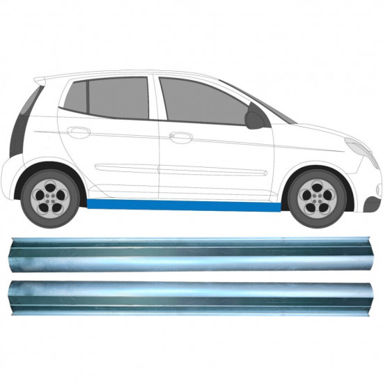 Reparație prag pentru Kia Picanto 2004-2011 / Set 11329