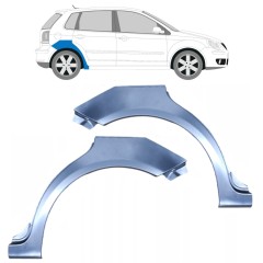 Reparație aripă spate pentru Volkswagen Polo 2001-2009 / Stânga+Dreapta / Set 9222