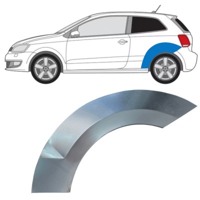 Reparație aripă spate pentru Volkswagen Polo 2009-2017 / Stânga 16359