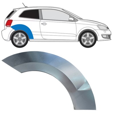 Reparație aripă spate pentru Volkswagen Polo 2009-2017 / Dreapta 16358