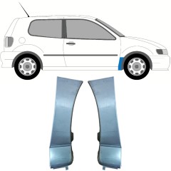 Panou de reparație aripă față pentru Volkswagen Polo 1994-1999 / Stânga+Dreapta / Set 10264