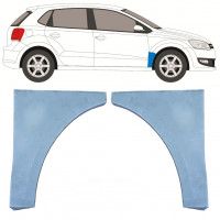 Panou de reparație aripă față pentru VW Polo 2009-2017 / Stânga+Dreapta / Set 10513