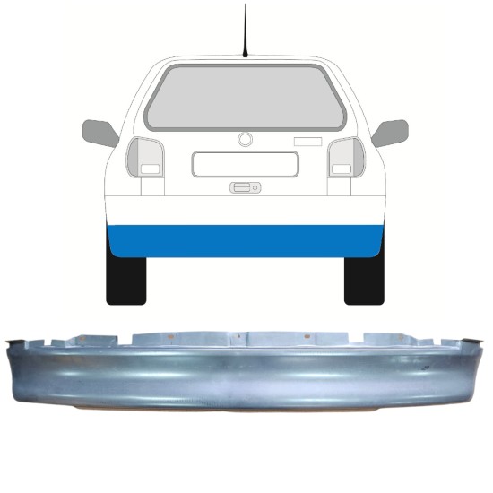 Reparație traversă spate pentru Volkswagen Polo 1994-1999 16006