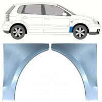 Panou de reparație aripă față pentru VW Polo 2001-2009 / Stânga+Dreapta / Set 9733