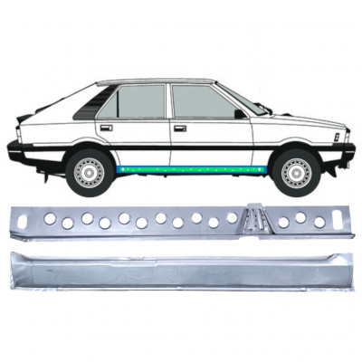 FSO POLONEZ 1978-2002 INTERIOR + EXTERIOR A STABILIT / PANOU DE REPARARE PRAG / DREAPTA