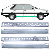 Reparație prag interior + exterior pentru FSO Polonez 1978-2002 / Set 12539