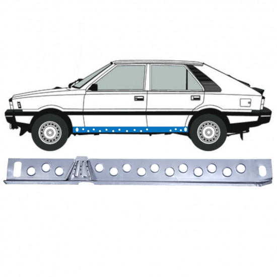 Reparație prag interior pentru FSO Polonez 1978-2002 / Stânga 12535