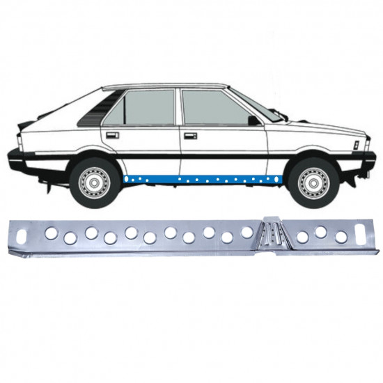 Reparație prag interior pentru FSO Polonez 1978-2002 / Dreapta 12534