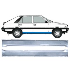 Reparație prag pentru FSO Polonez 1978-2002 / Stânga+Dreapta / Set 12533