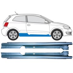Prag complet pentru Volkswagen Polo 2009-2017 / Stânga+Dreapta / Set 12861