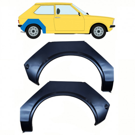 Reparație aripă spate pentru VW Polo 1975-1981 / Set 11085