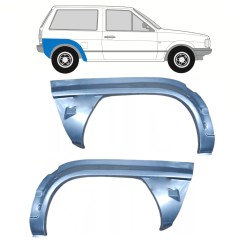 Reparație aripă spate pentru Volkswagen Polo 1981-1994 / Stânga+Dreapta / Set 10462