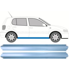 Reparație prag pentru Volkswagen Polo 1999-2001 / Stânga = Dreapta (simetric) / Set 9516