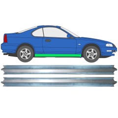Reparație prag pentru Honda Prelude 1992-1997 / Stânga+Dreapta / Set 11292