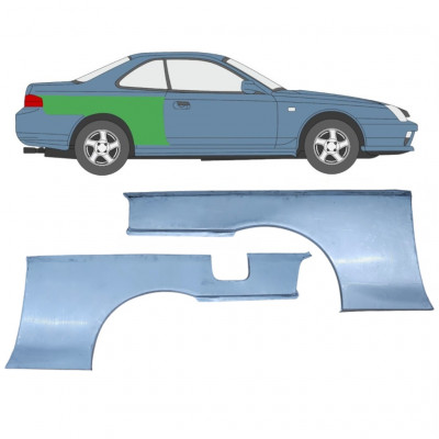 Reparație aripă spate pentru Honda Prelude 1996-2001 / Stânga+Dreapta / Set 9155