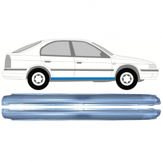 Reparație prag pentru Nissan Primera P10 1990-1996 / Stânga+Dreapta / Set 9931