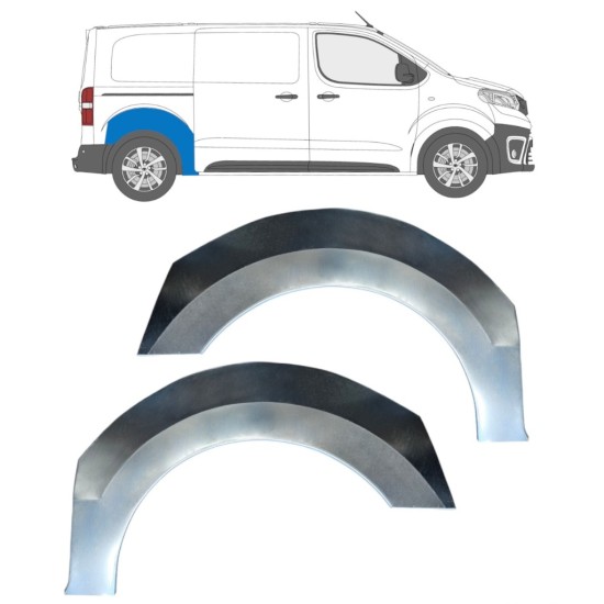 Reparație aripă spate pentru Citroen Jumpy 2016- / Stânga+Dreapta 15586