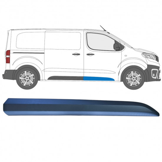 Toyota Proace 2016- Panou lateral frontal uşă / Dreapta