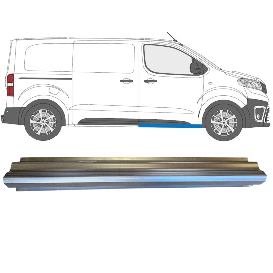 Reparație prag ușă față pentru Toyota Proace Verso 2016- / Stânga = Dreapta (simetric) 14902 Reparație prag ușă față pentru Toyota Proace Verso 2016- / Stânga = Dreapta (simetric) 14902