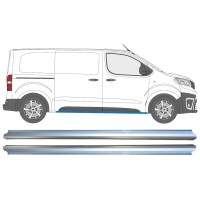Reparație prag partea inferioară pentru Toyota Proace Verso 2016- / Stânga+Dreapta / Set 15601