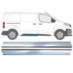 Reparație prag ușă glisantă pentru Fiat Scudo 2022- / Stânga = Dreapta (simetric) / Set 13335