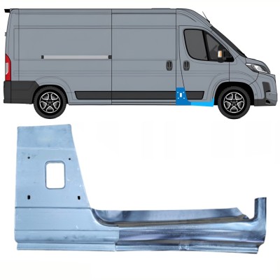 Reparație segment stâlp + prag pentru Toyota Proace Max 2024- / Dreapta 16732