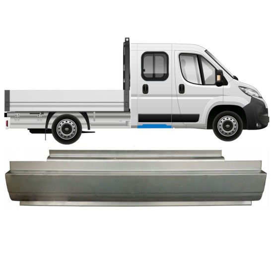 Reparație spate prag pentru Toyota Proace Max 2024- / Stânga = Dreapta (simetric) 16691