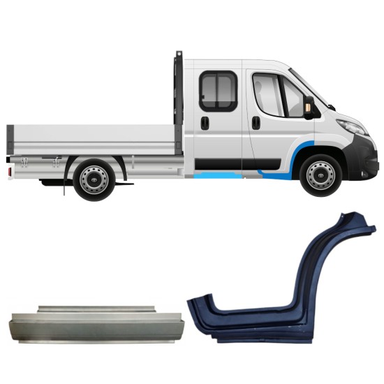 Set panouri de reparare pentru Toyota Proace Max 2024- / Dreapta 16684